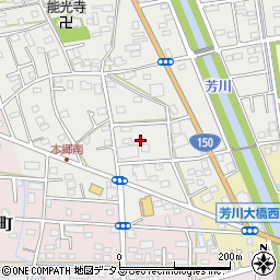 静岡県浜松市中央区本郷町481周辺の地図