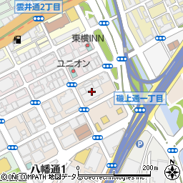 森本倉庫株式会社　ビル事業部周辺の地図
