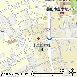 静岡県磐田市上大之郷357周辺の地図
