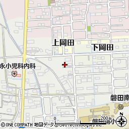 静岡県磐田市千手堂1037周辺の地図