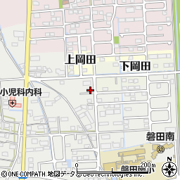 静岡県磐田市千手堂1037-9周辺の地図