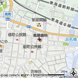 静岡県湖西市新居町新居1214周辺の地図