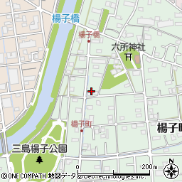 静岡県浜松市中央区楊子町464周辺の地図