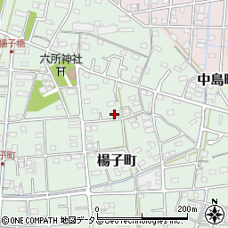 静岡県浜松市中央区楊子町293周辺の地図