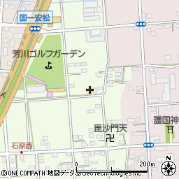 静岡県浜松市中央区石原町242周辺の地図