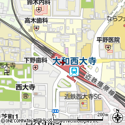 ＮＥＲＩＴＥＮＢＡＲ・大和西大寺駅店周辺の地図