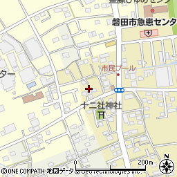 静岡県磐田市上大之郷356周辺の地図