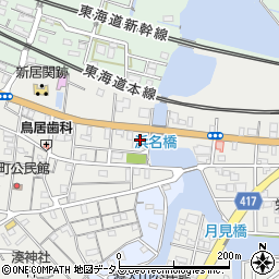 静岡県湖西市新居町新居3357周辺の地図