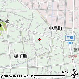 静岡県浜松市中央区楊子町307周辺の地図