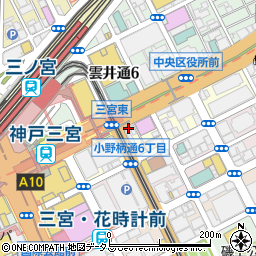 阿波銀行神戸支店 ＡＴＭ周辺の地図