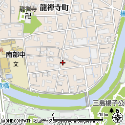 静岡県浜松市中央区龍禅寺町540周辺の地図