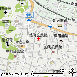 静岡県湖西市新居町新居1181周辺の地図