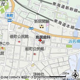 静岡県湖西市新居町新居1212周辺の地図