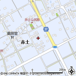 静岡県菊川市赤土574周辺の地図