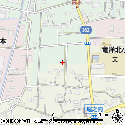 静岡県磐田市高木86周辺の地図