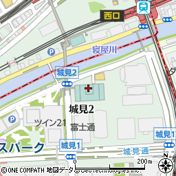 株式会社日立国際電気周辺の地図