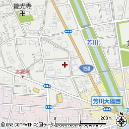 静岡県浜松市中央区本郷町483周辺の地図