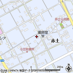 静岡県菊川市赤土921周辺の地図