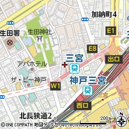 花門亭 東門街別館周辺の地図