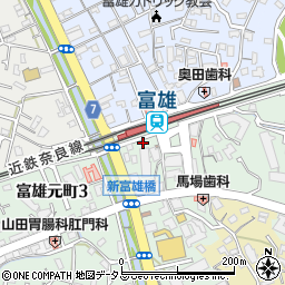 富喜和第二ビル周辺の地図