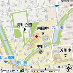 静岡県浜松市中央区芳川町60周辺の地図