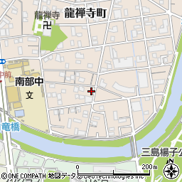 静岡県浜松市中央区龍禅寺町555周辺の地図