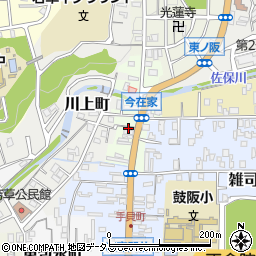 奥田自転車店周辺の地図