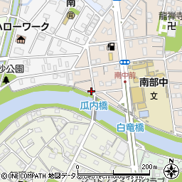 静岡県浜松市中央区龍禅寺町728周辺の地図