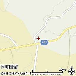 広島県府中市上下町深江687周辺の地図