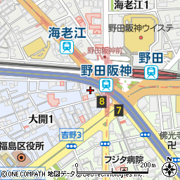三井住友銀行西野田支店 ＡＴＭ周辺の地図