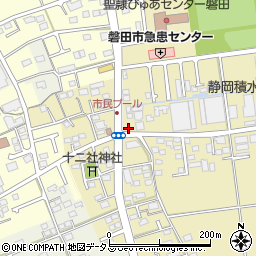 静岡県磐田市上大之郷92周辺の地図
