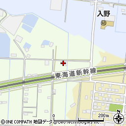 静岡県浜松市中央区篠原町281周辺の地図