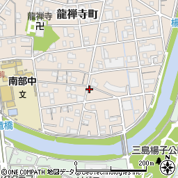 静岡県浜松市中央区龍禅寺町539周辺の地図