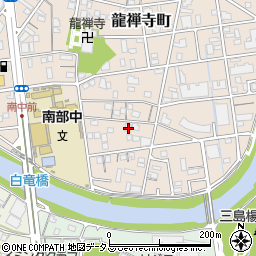 静岡県浜松市中央区龍禅寺町551周辺の地図