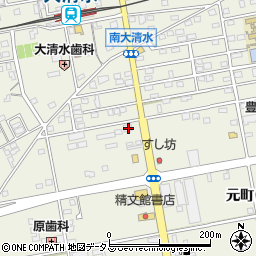 愛知県豊橋市南大清水町元町137周辺の地図