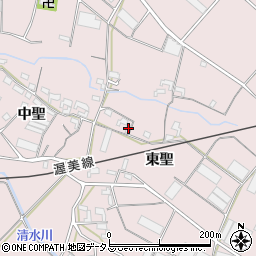 愛知県豊橋市老津町東聖44周辺の地図