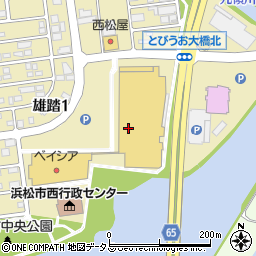 カインズ浜松雄踏店周辺の地図