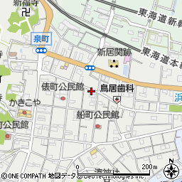 静岡県湖西市新居町新居981周辺の地図