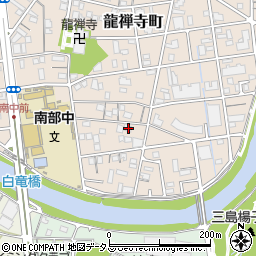 静岡県浜松市中央区龍禅寺町552周辺の地図