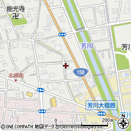 静岡県浜松市中央区本郷町434周辺の地図