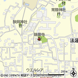 瑞景寺周辺の地図