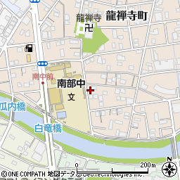 静岡県浜松市中央区龍禅寺町572周辺の地図