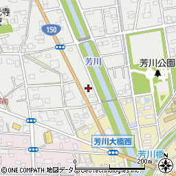静岡県浜松市中央区本郷町579周辺の地図