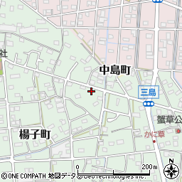 静岡県浜松市中央区楊子町317周辺の地図