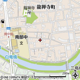 静岡県浜松市中央区龍禅寺町577周辺の地図