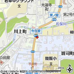 奈良県奈良市今在家町15周辺の地図