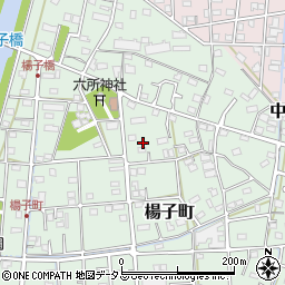 静岡県浜松市中央区楊子町278周辺の地図