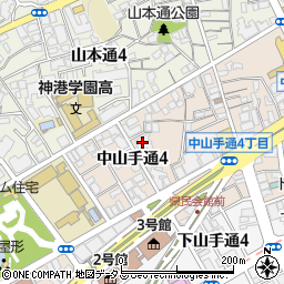 ひょうご共済会館周辺の地図