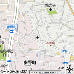 静岡県浜松市中央区本郷町273周辺の地図