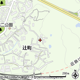 奈良県生駒市辻町688-7周辺の地図
